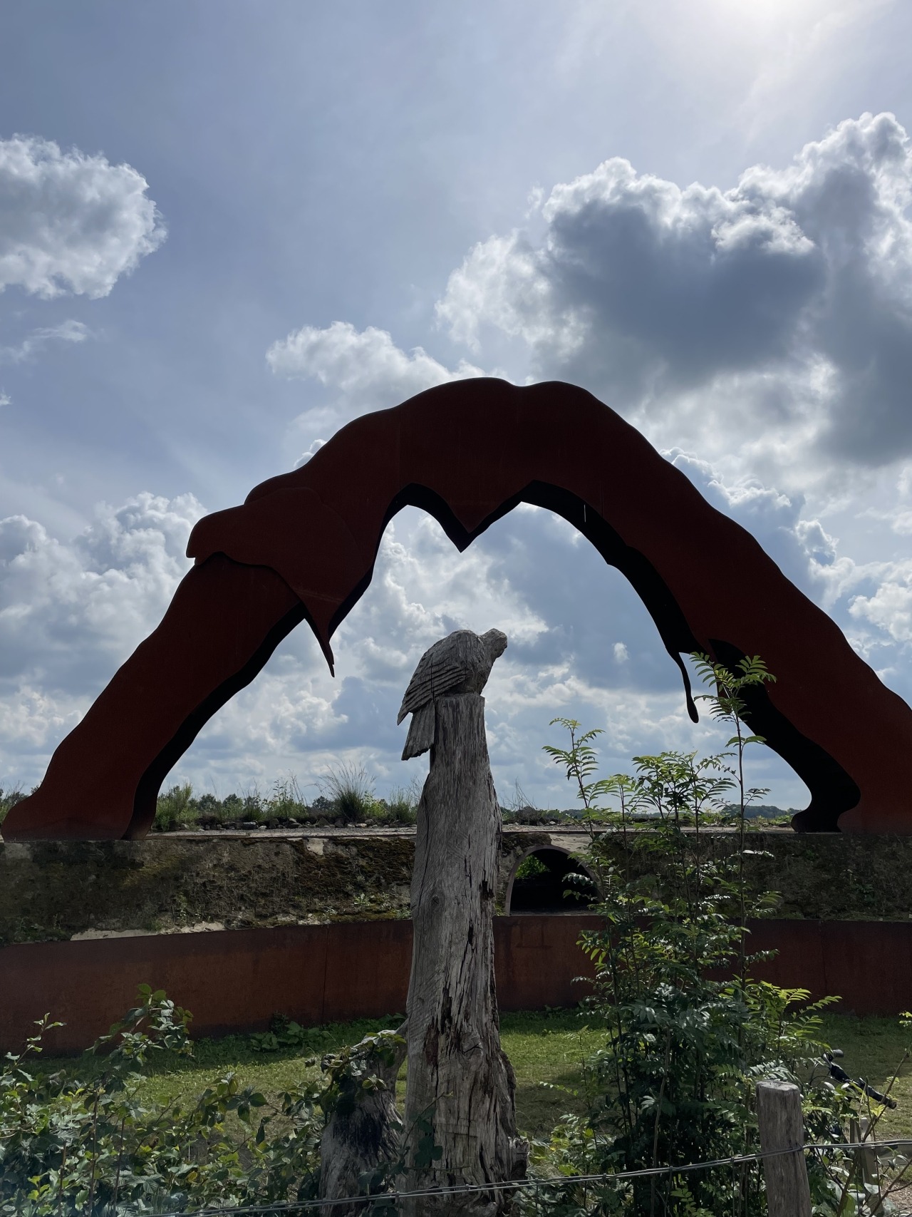 Doorkijkje tuin